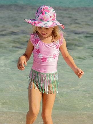 (NEW) UPF 50+ Keilani Fringe Swimsuit