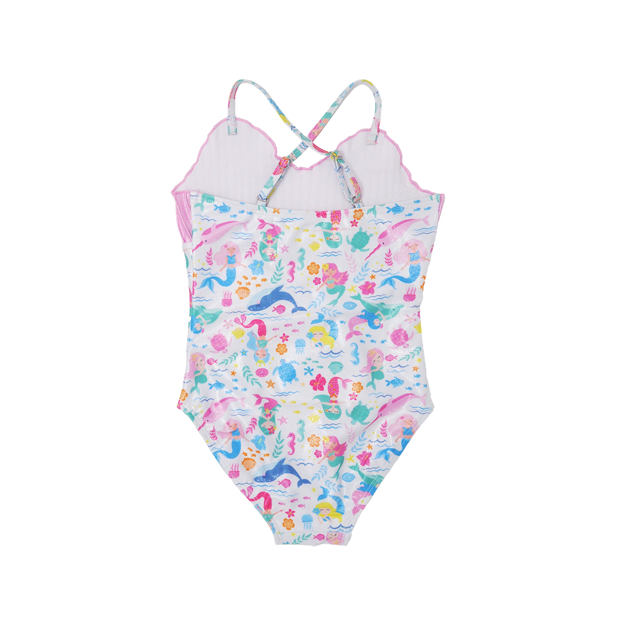UPF 50+ Mermaid Shell Swimsuit