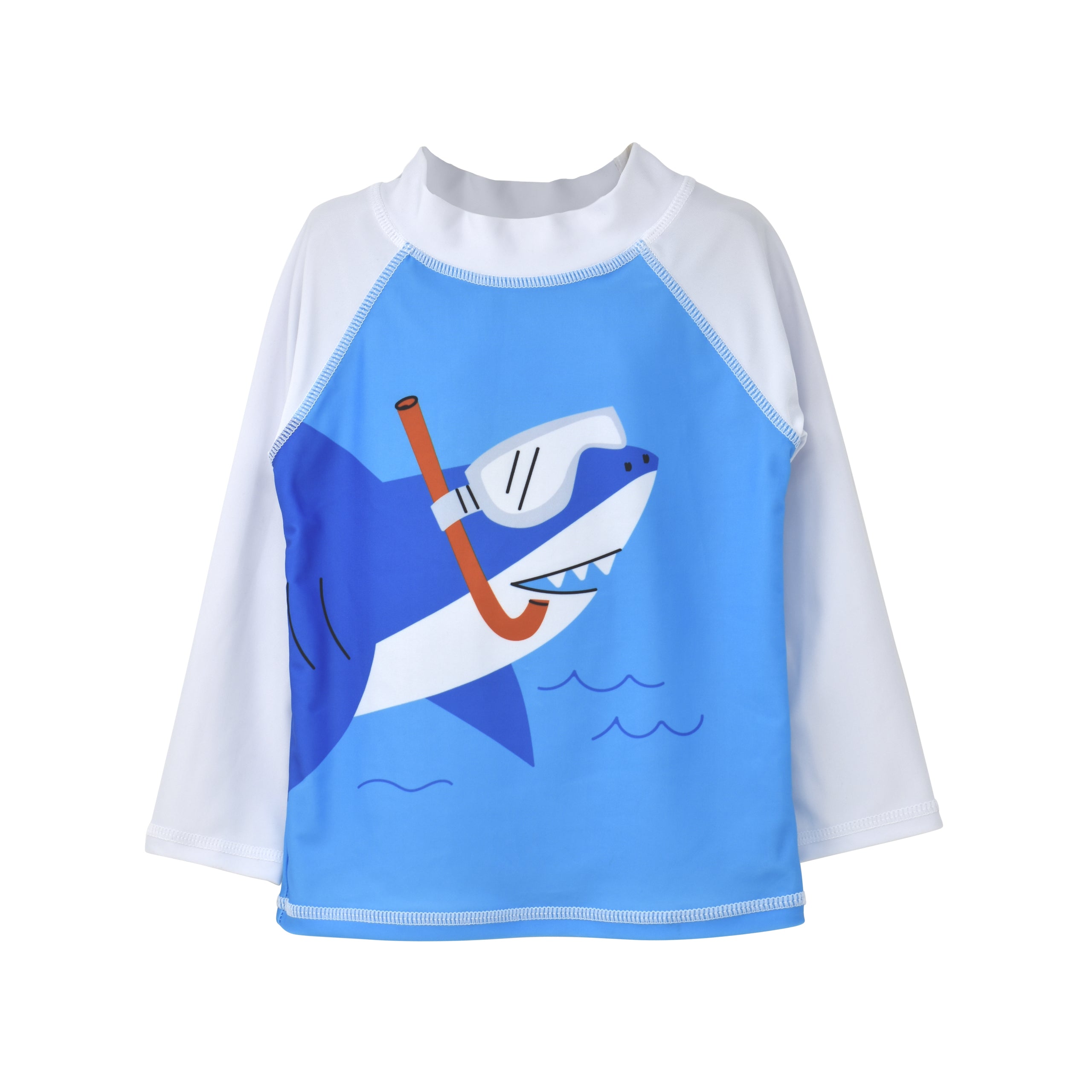 (New) UPF 50+ Graphic Rash Guard Swim Top