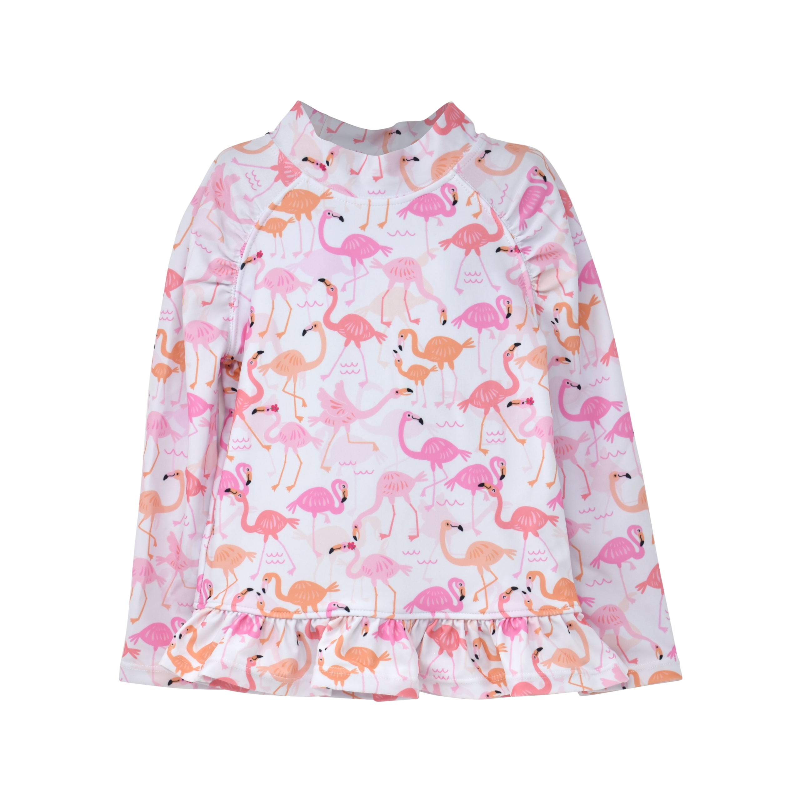 (New) UPF 50+ Ruffle Rash Guard