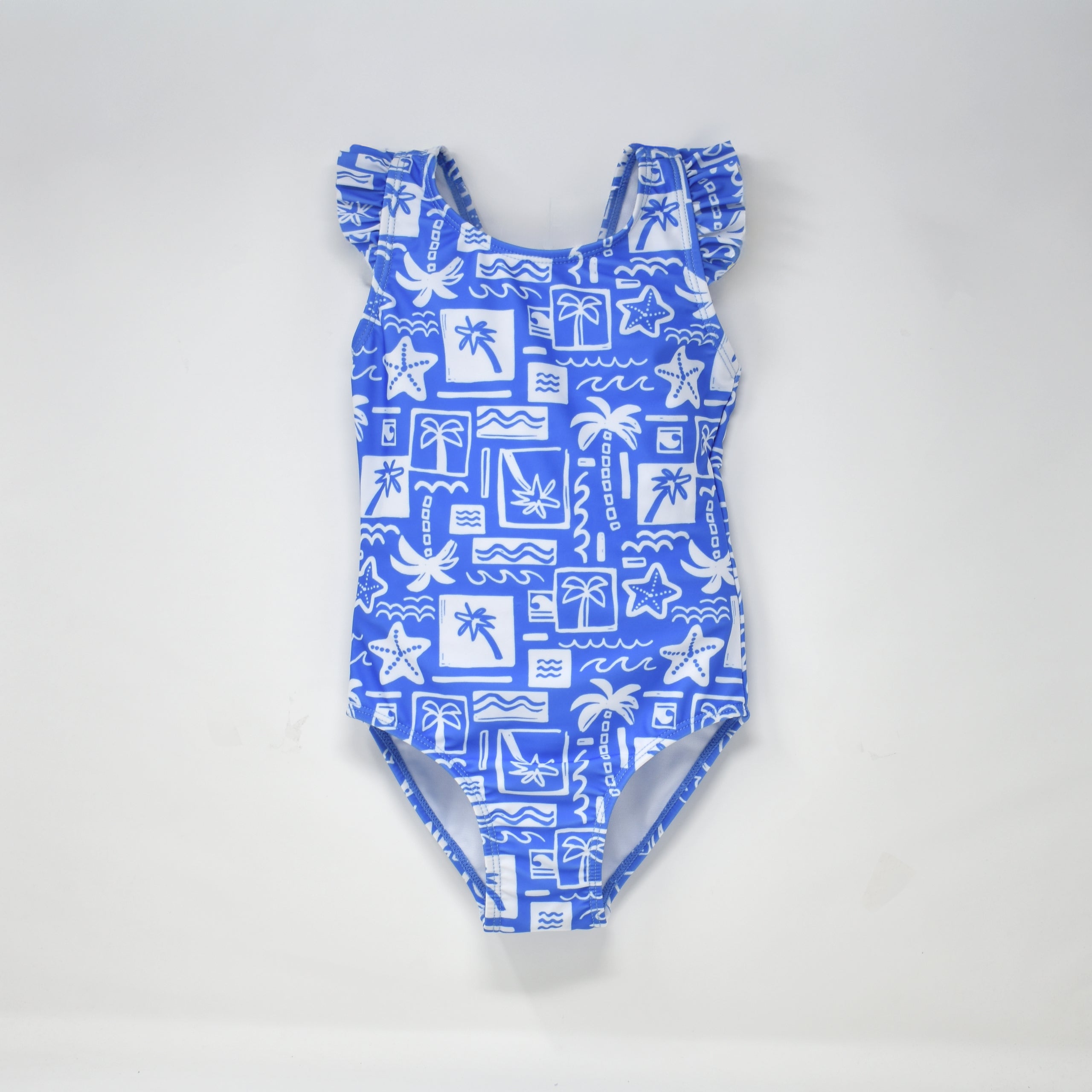 (SS25) UPF 50+ Lili Ruffles & Bow Swimsuit