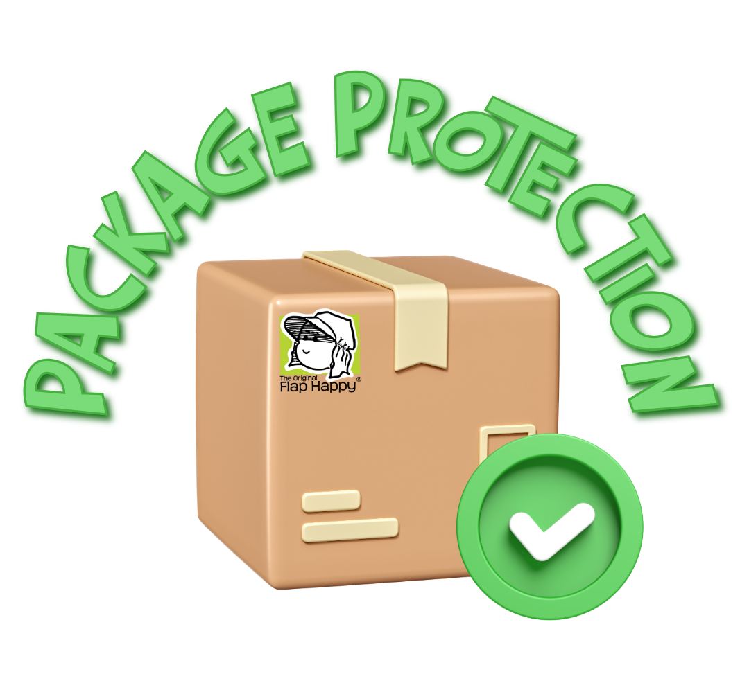 Optional package protection for Flap Happy orders