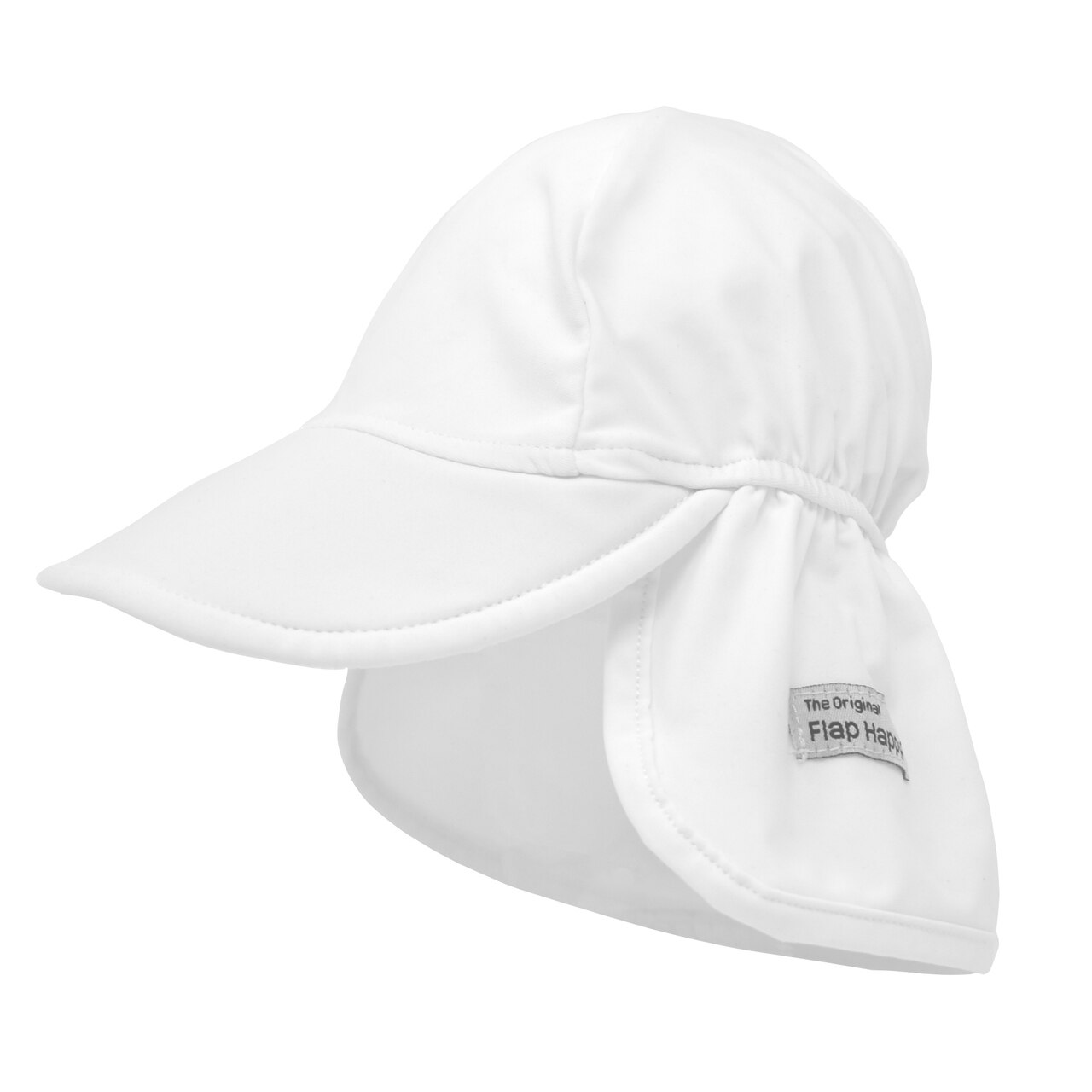 UPF 50+ Swim Flap Hat (Recycled) - White