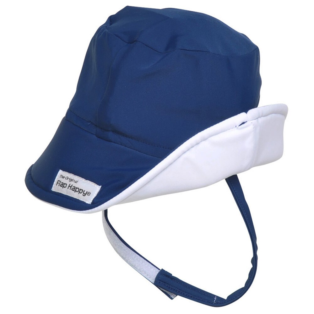 UPF 50+ Fun in the Sun Hat (Recycled) - Nautical, navy with white underside