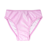 Pink underwear on a white background