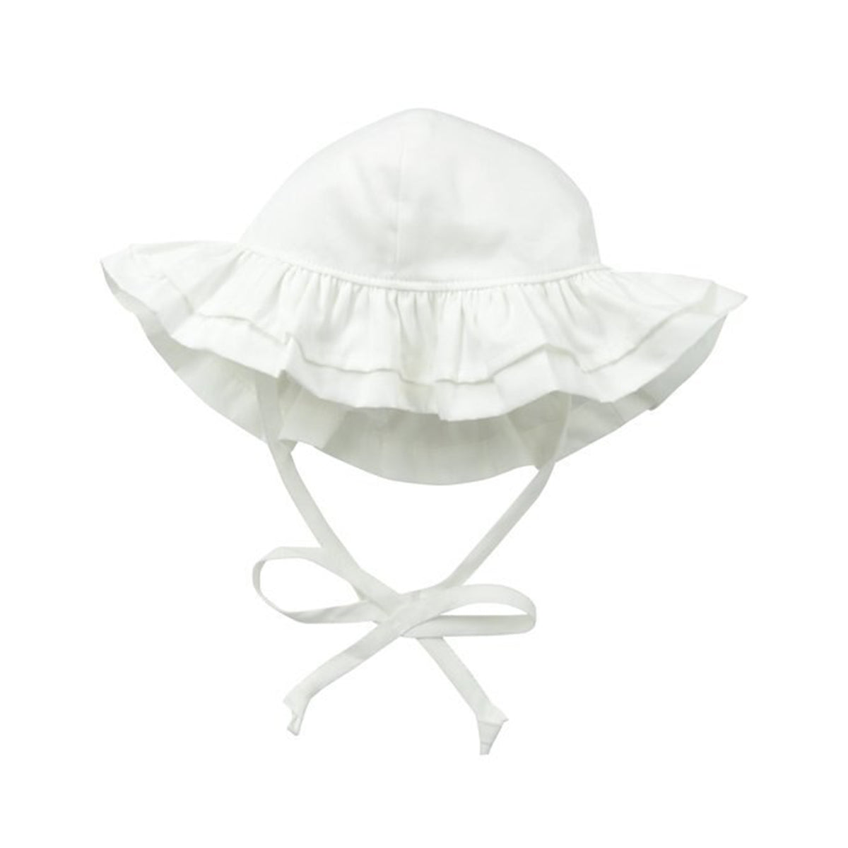 UPF 50+ Double Ruffle Hat