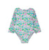 Flap Happy Kids UPF 50 Long sleeve  swimsuit Lotus and Lillie&