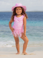 UPF 50+ Keilani Fringe Swimsuit