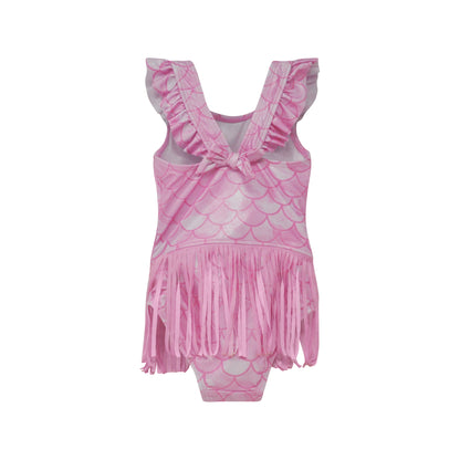 (NEW) UPF 50+ Keilani Fringe Swimsuit