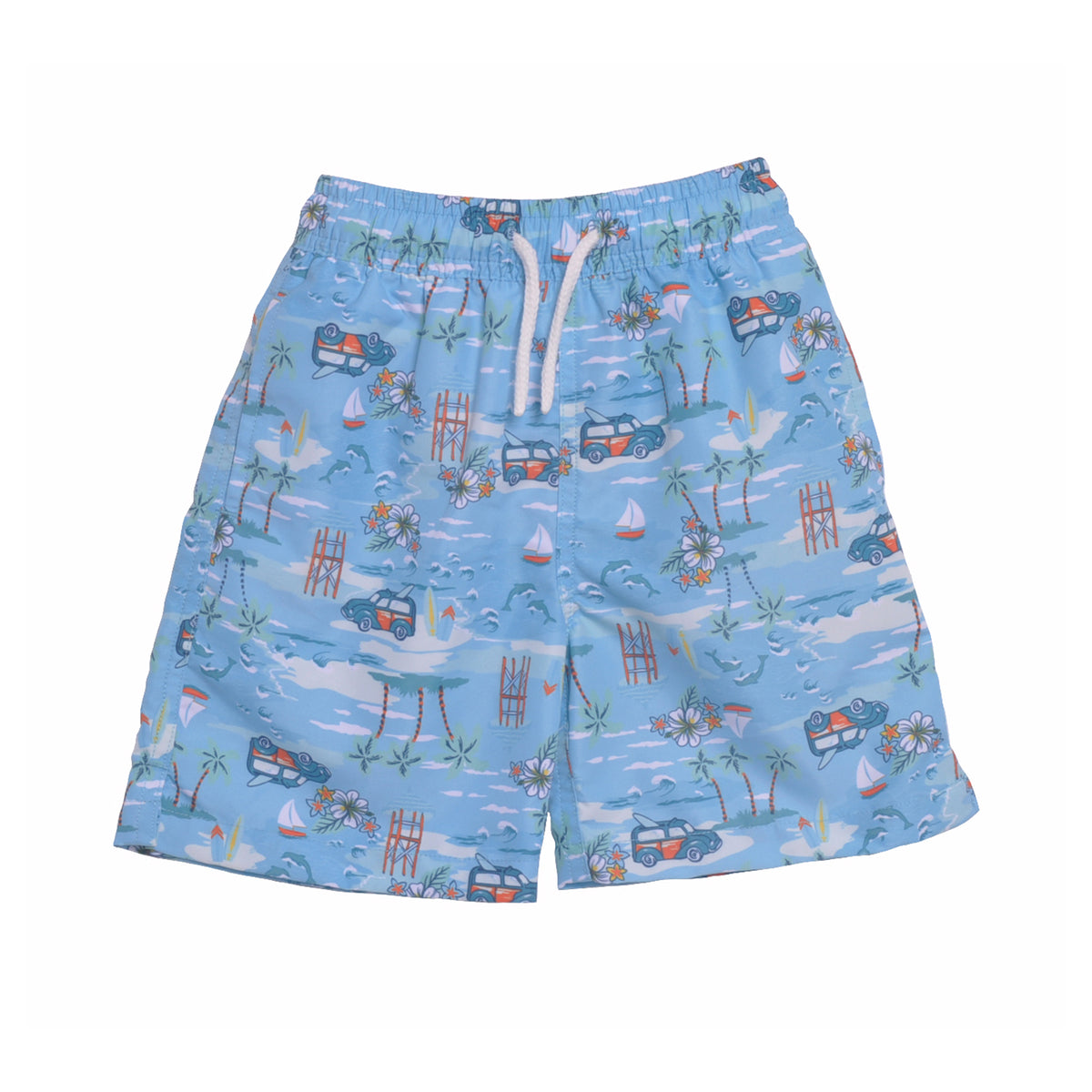 UPF 50+ Wesley Swim Trunks with Mesh Liner (50% Recycled)