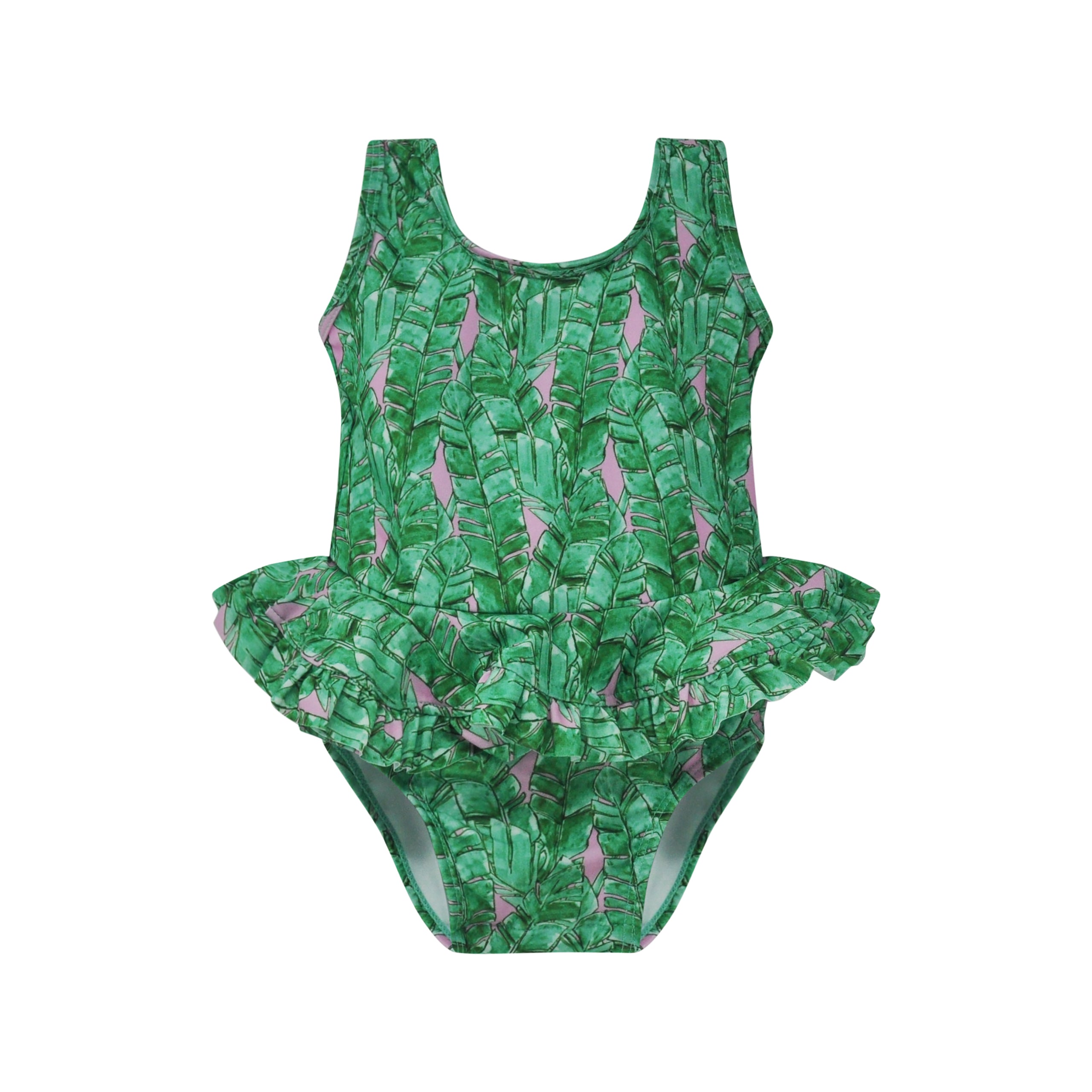 (New) UPF 50+ Stella Infant Ruffle Swimsuit