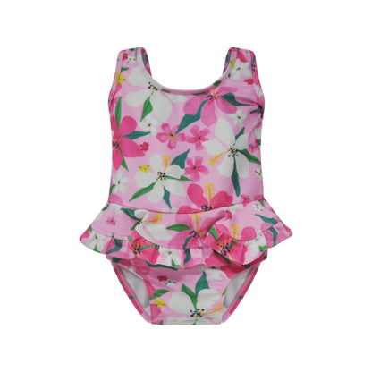 (New) UPF 50+ Stella Infant Ruffle Swimsuit