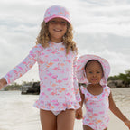UPF 50+ Ruffle Rash Guard