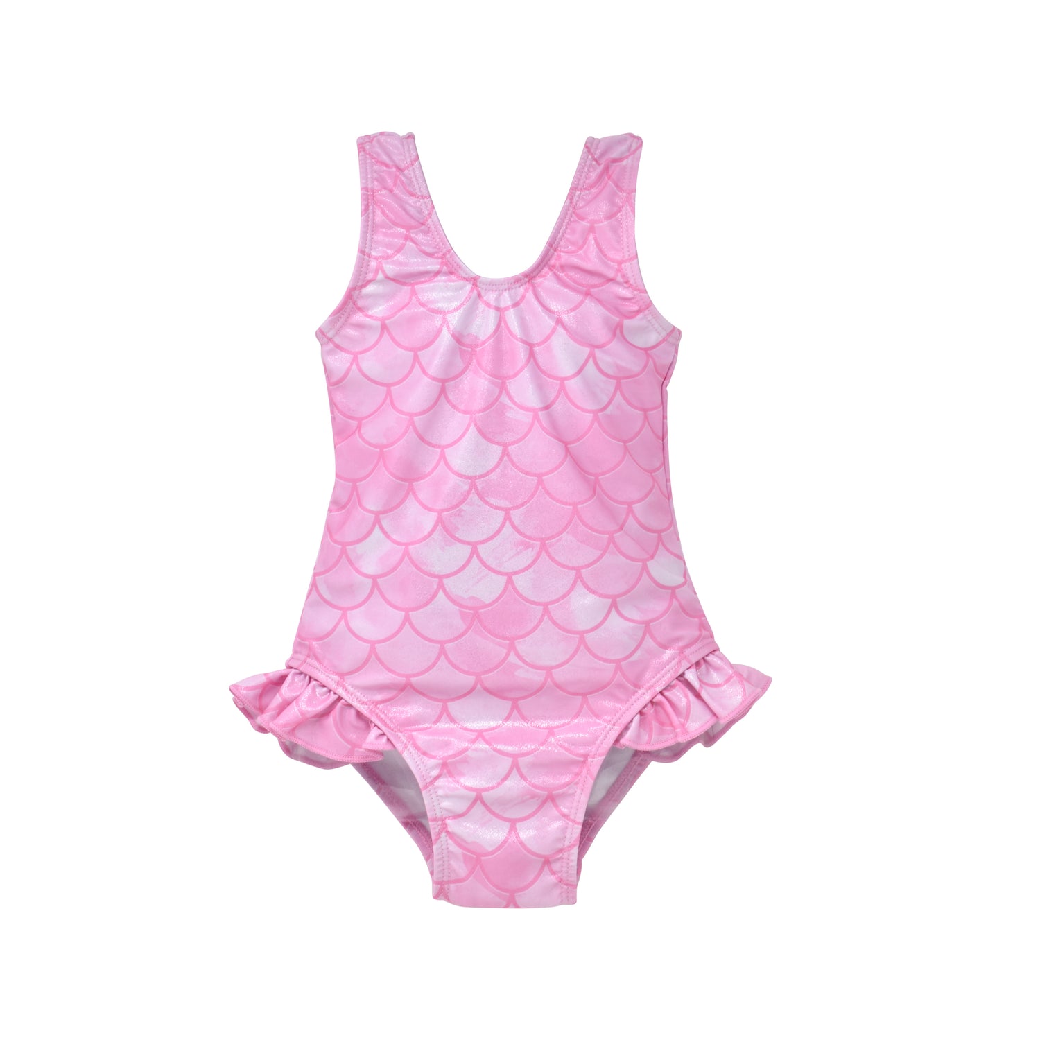 (New) UPF 50+ Delaney Hip Ruffle Swimsuit