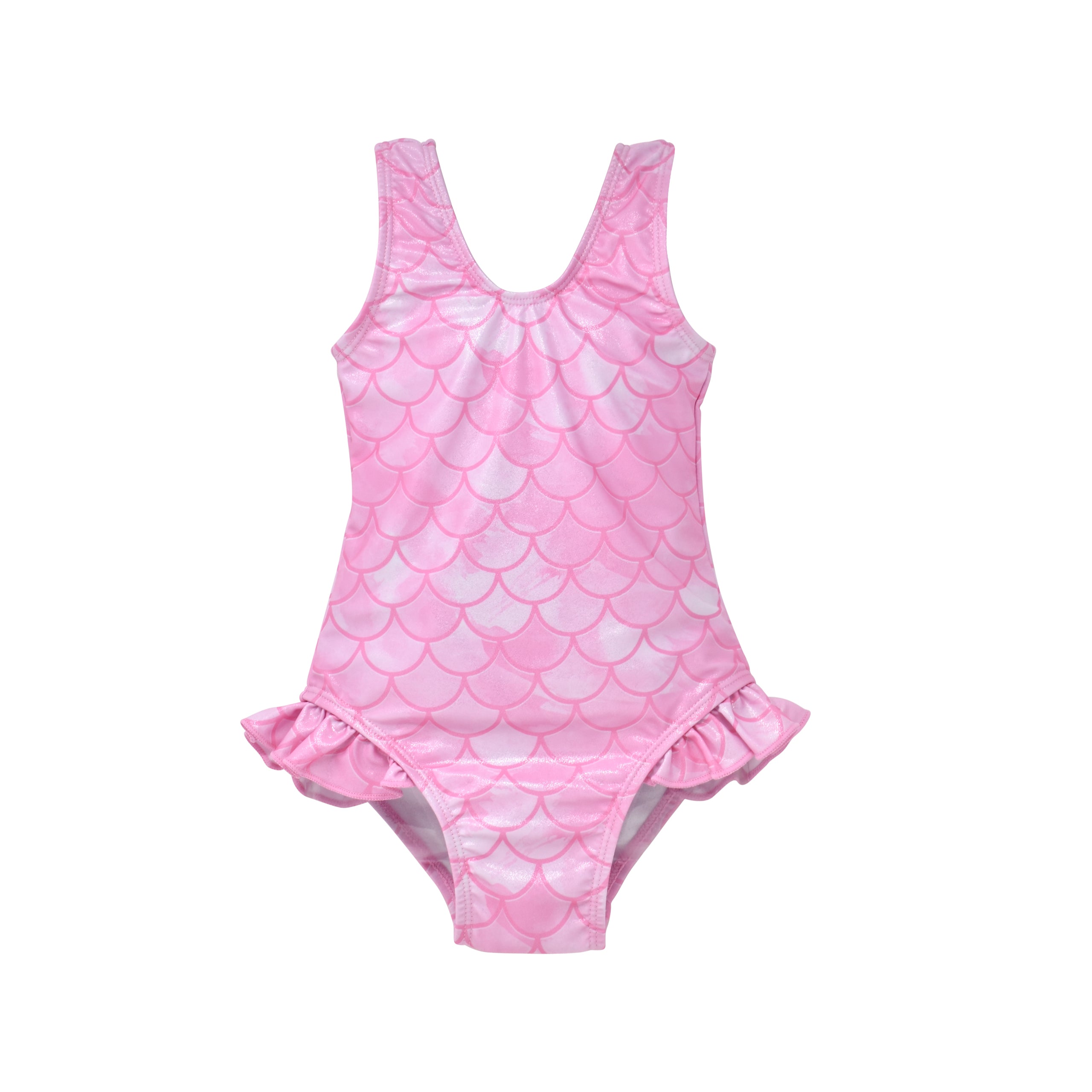 (New) UPF 50+ Delaney Hip Ruffle Swimsuit