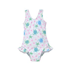 UPF 50+ Delaney Hip Ruffle Swimsuit