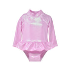 UPF 50+ Alissa Infant Ruffle Rash Guard Swimsuit