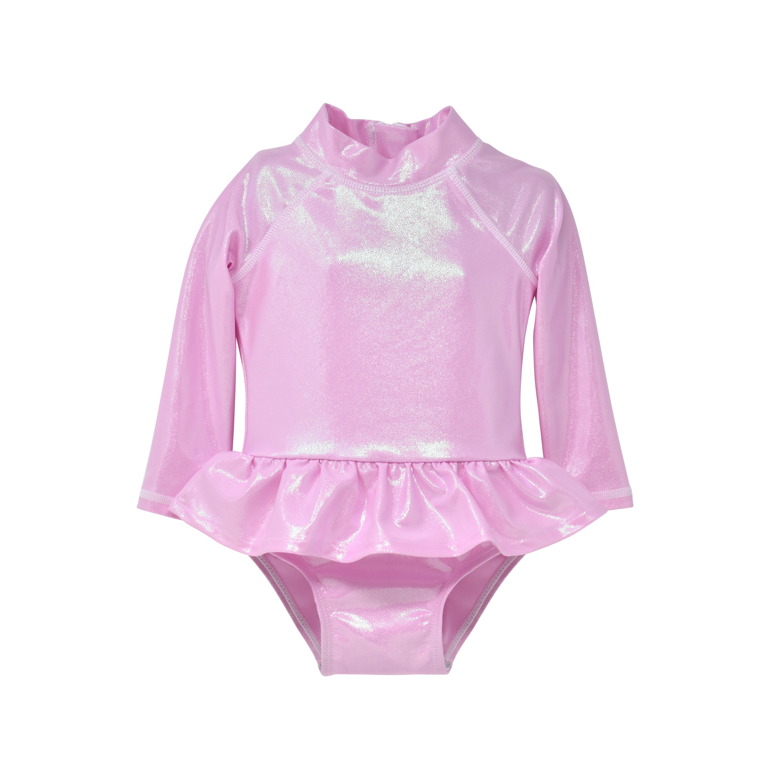 (New) UPF 50+ Alissa Infant Ruffle Rash Guard Swimsuit