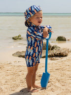 UPF 50+ Shortie Surf Swimsuit