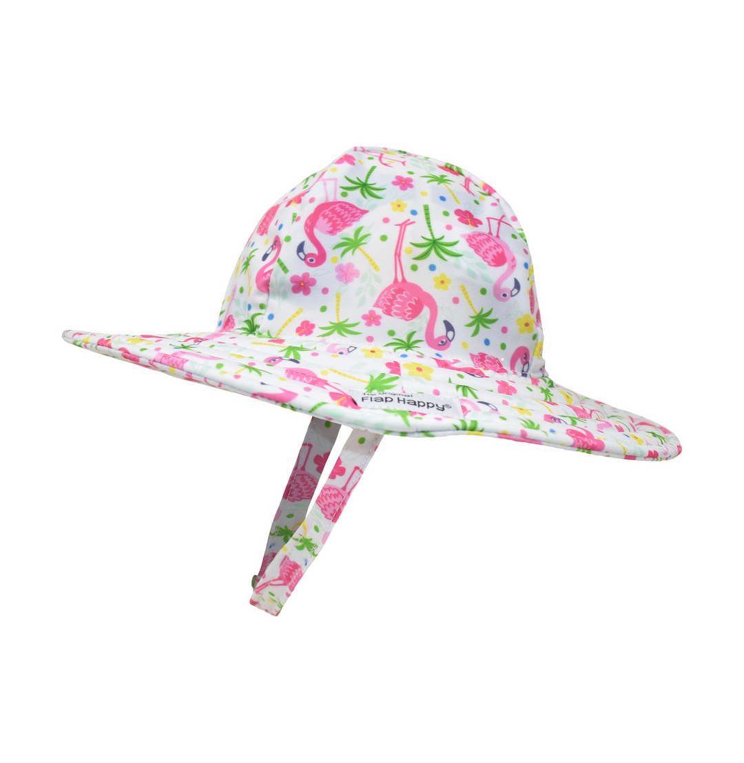 UPF 50+ Summer Splash Swim Hat -F – FlapHappy - Main Image