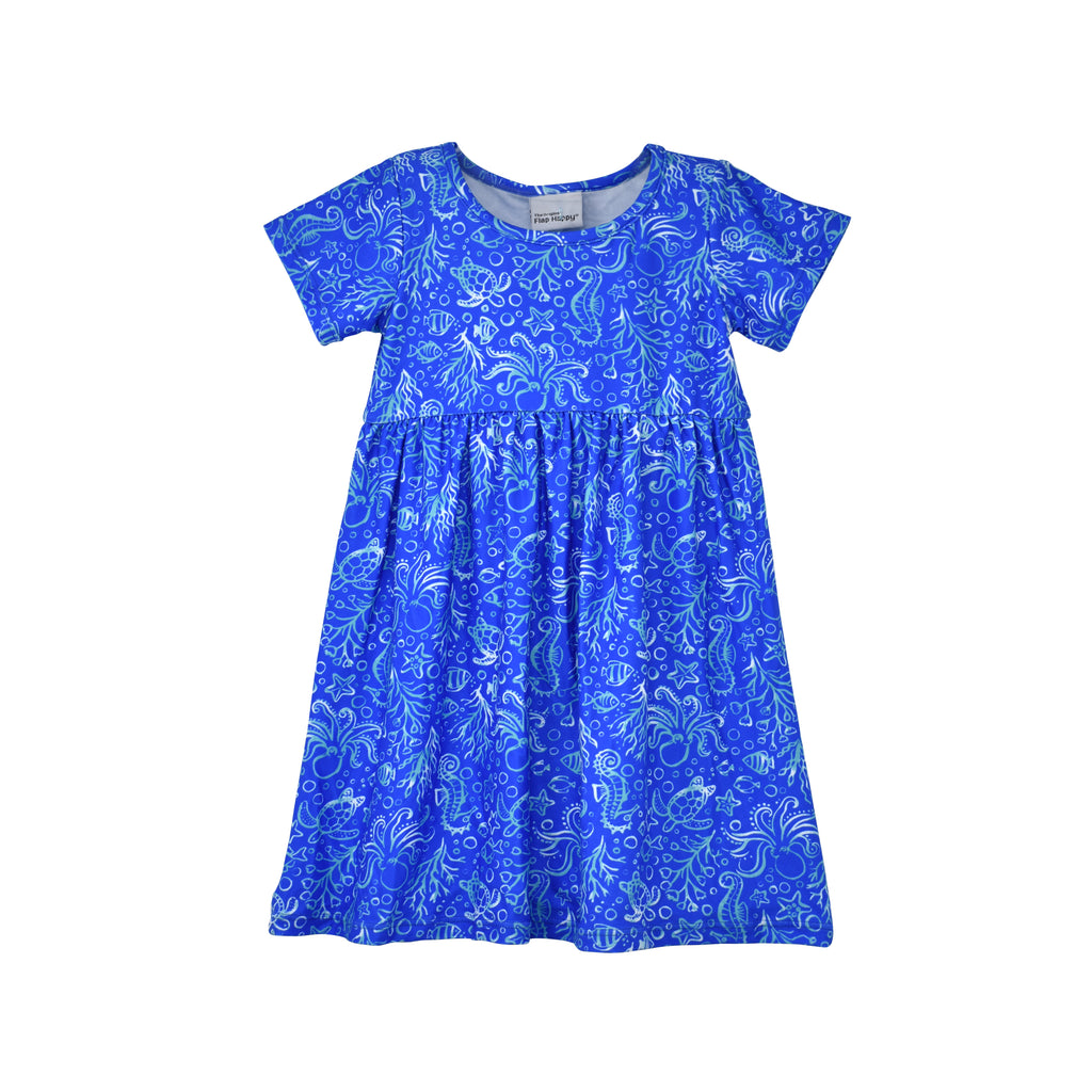 UPF 50+ Laya Short Sleeve Tee Dress