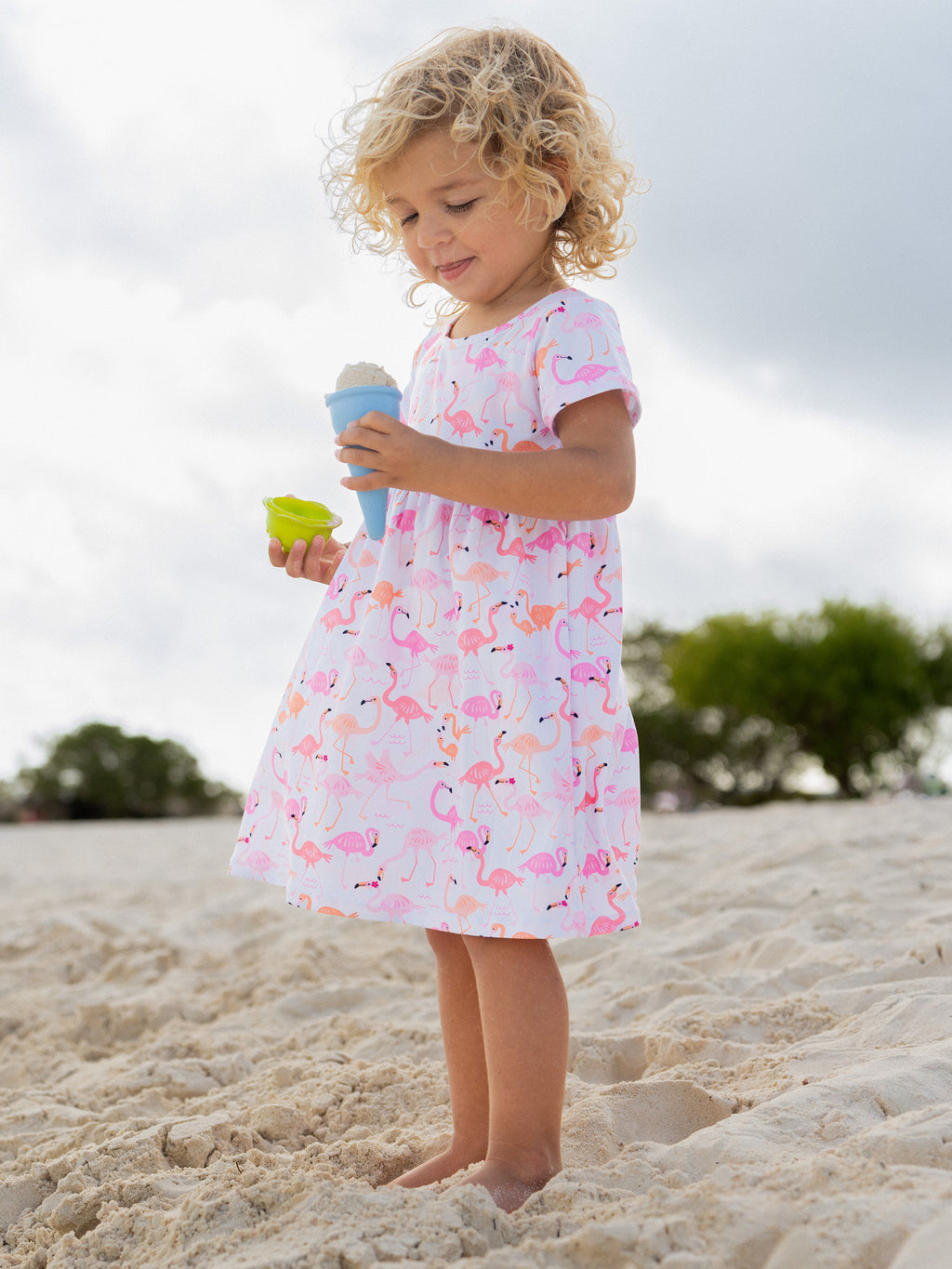 UPF 50+ Laya Short Sleeve Tee Dress