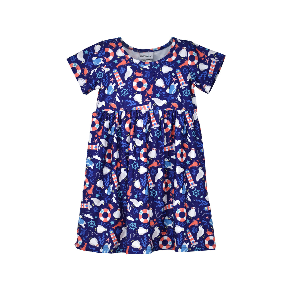 UPF 50+ Laya Short Sleeve Tee Dress