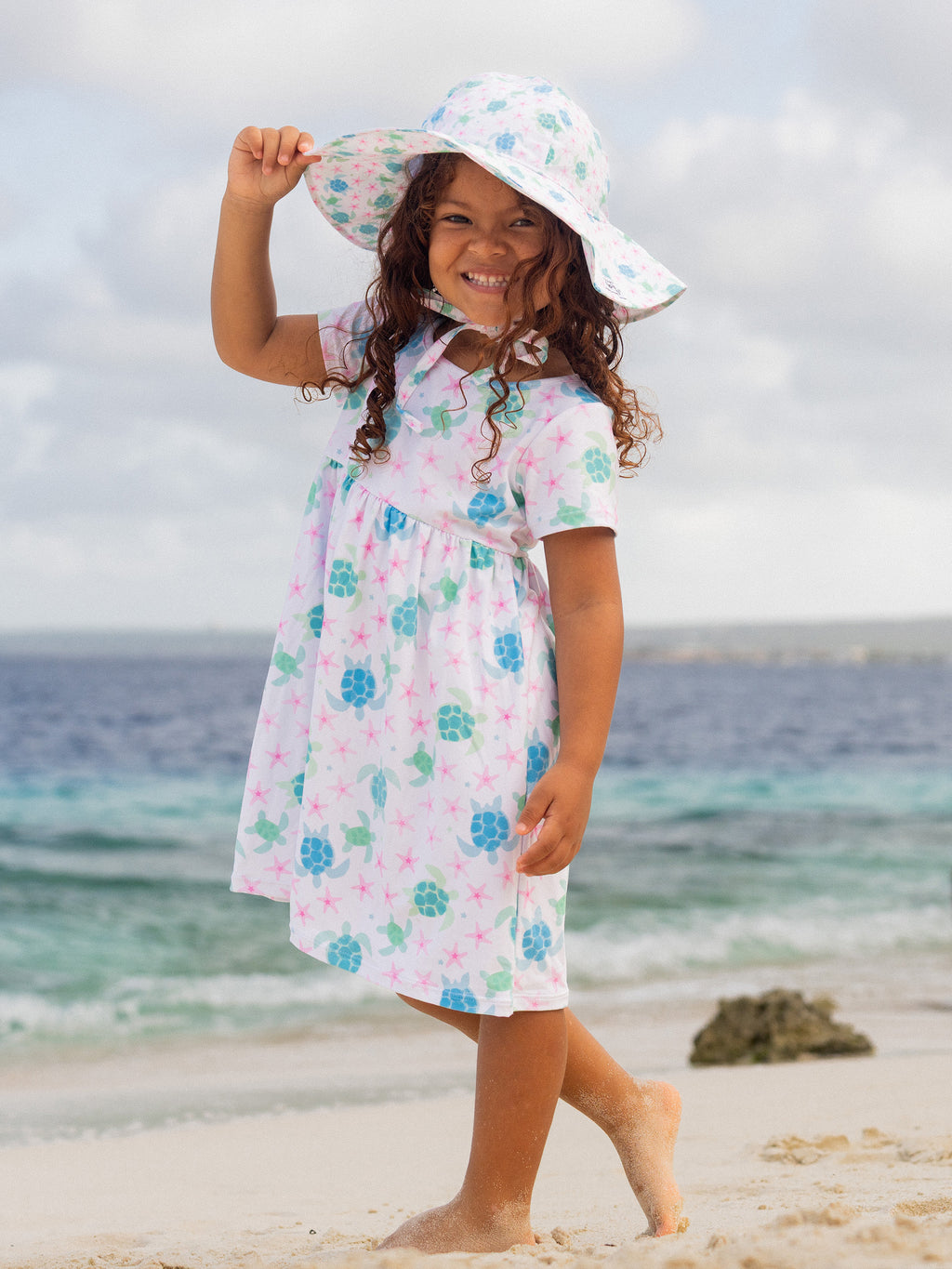 UPF 50+ Laya Short Sleeve Tee Dress