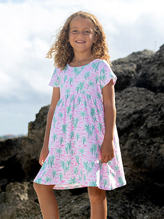 UPF 50+ Laya Short Sleeve Tee Dress