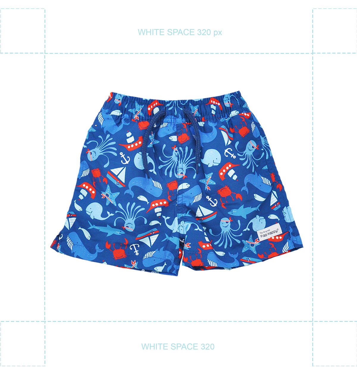 UPF 50+ Wesley Swim Trunks with Mesh Liner (New and Seasonal Prints)