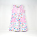 UPF 50+ Dahlia Sleeveless Tee Dress with Pockets