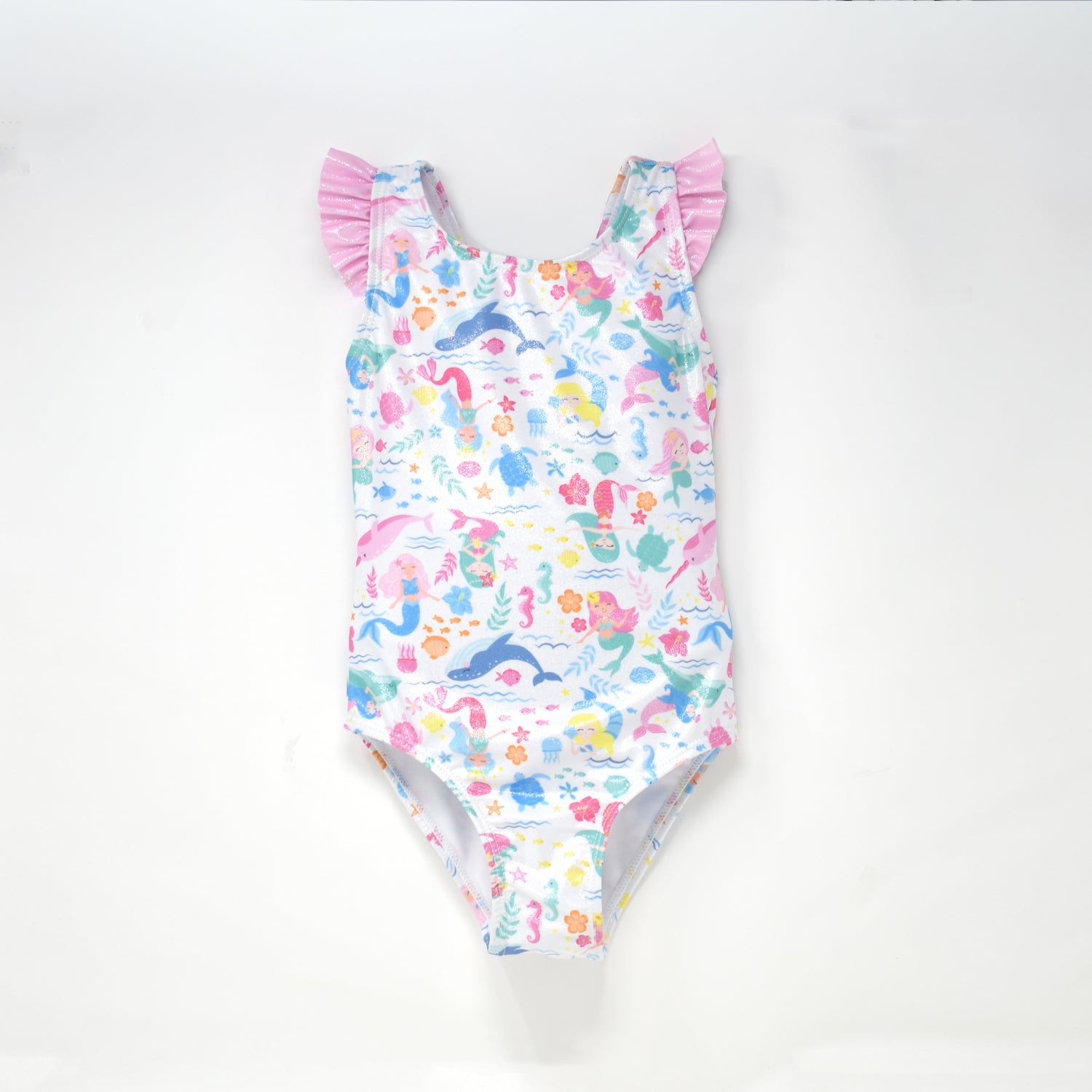 (SS25) UPF 50+ Lili Ruffles &amp; Bow Swimsuit