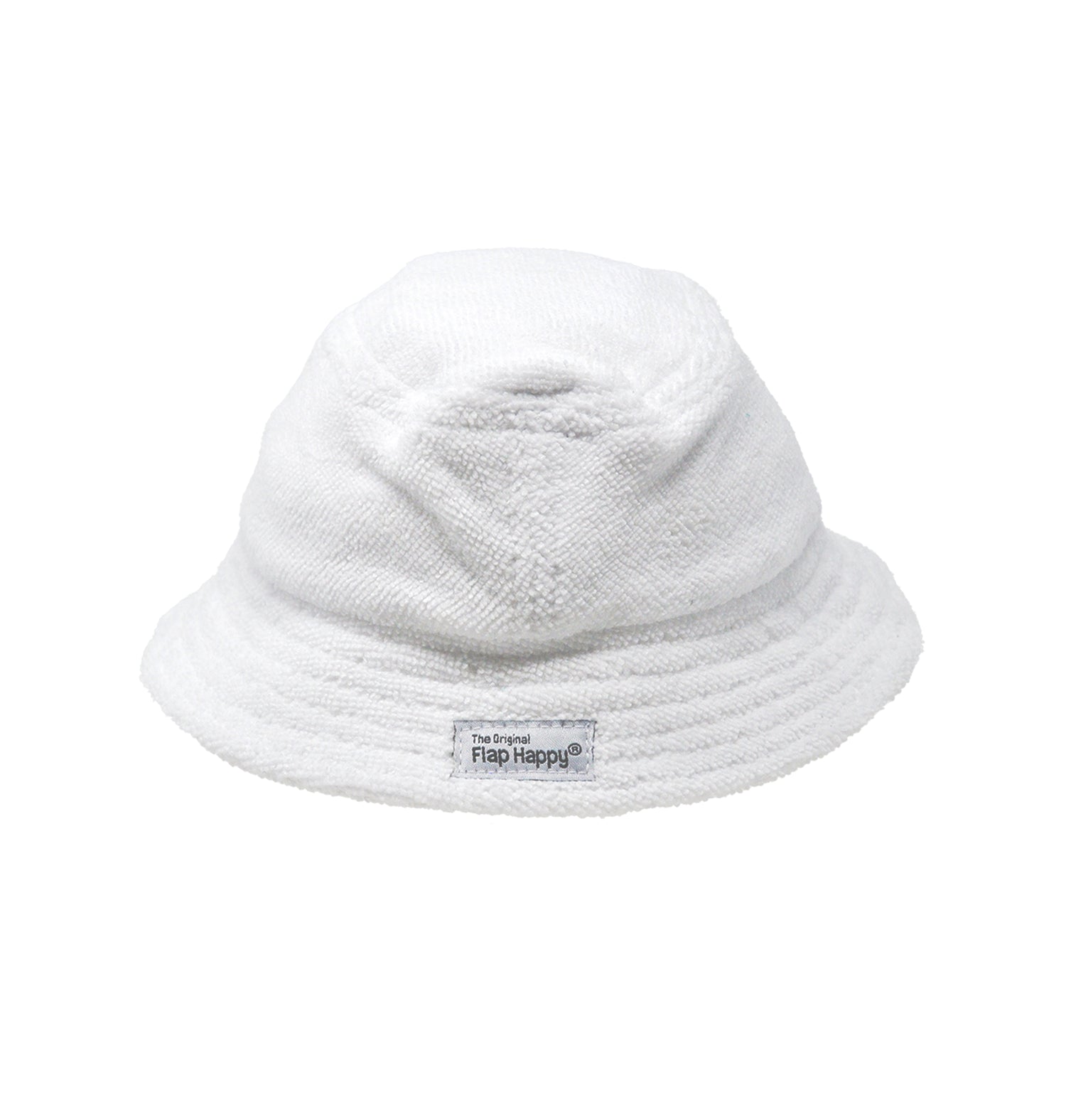 Flap Happy baby bucket sun hat – breathable terry cloth