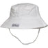 UPF 50+ Bucket Hat white vanilla stripe seersucker