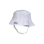 UPF 50+ Organic Bucket Hat - White