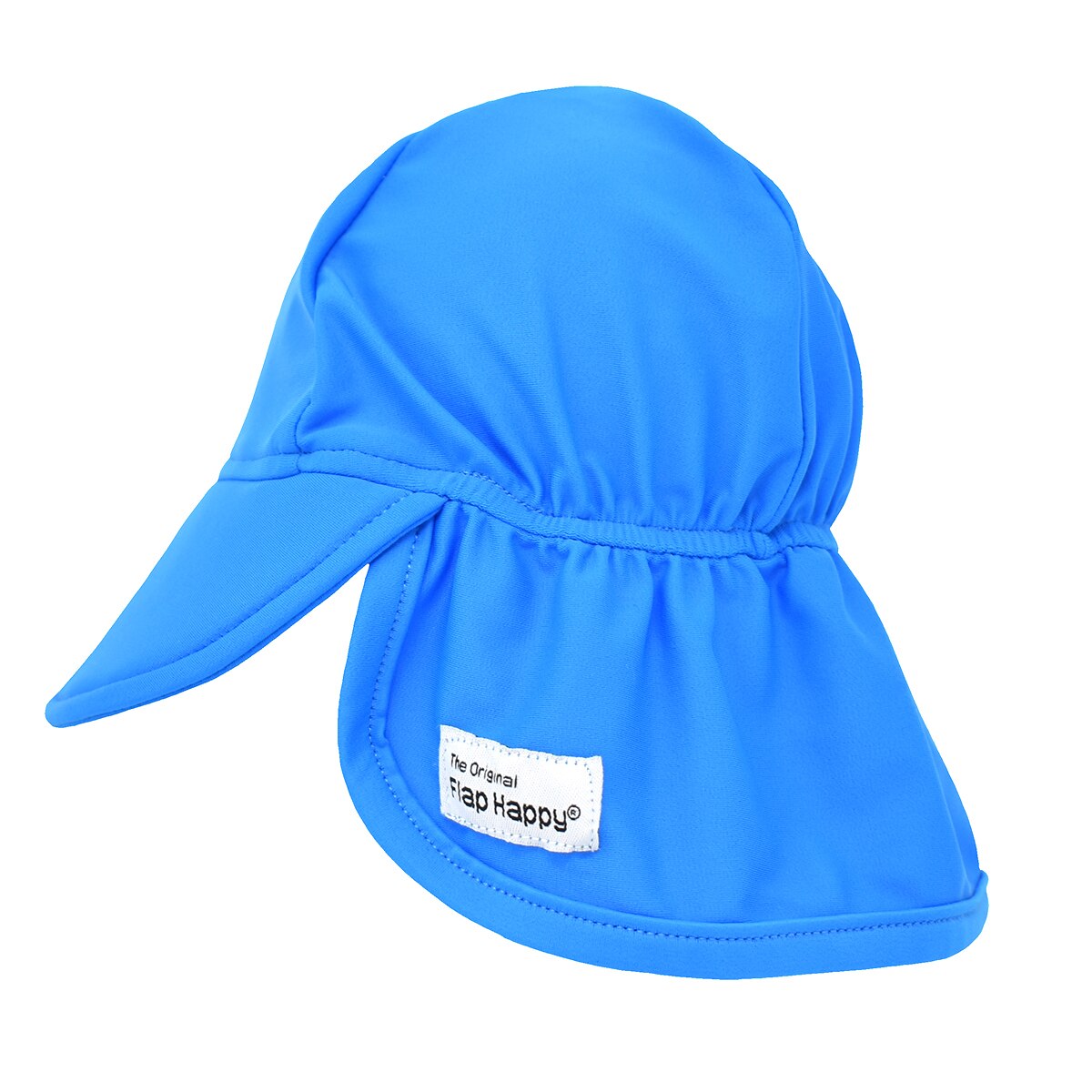 UPF 50+ Swim Flap Hat (Recycled) - Ocean Blue