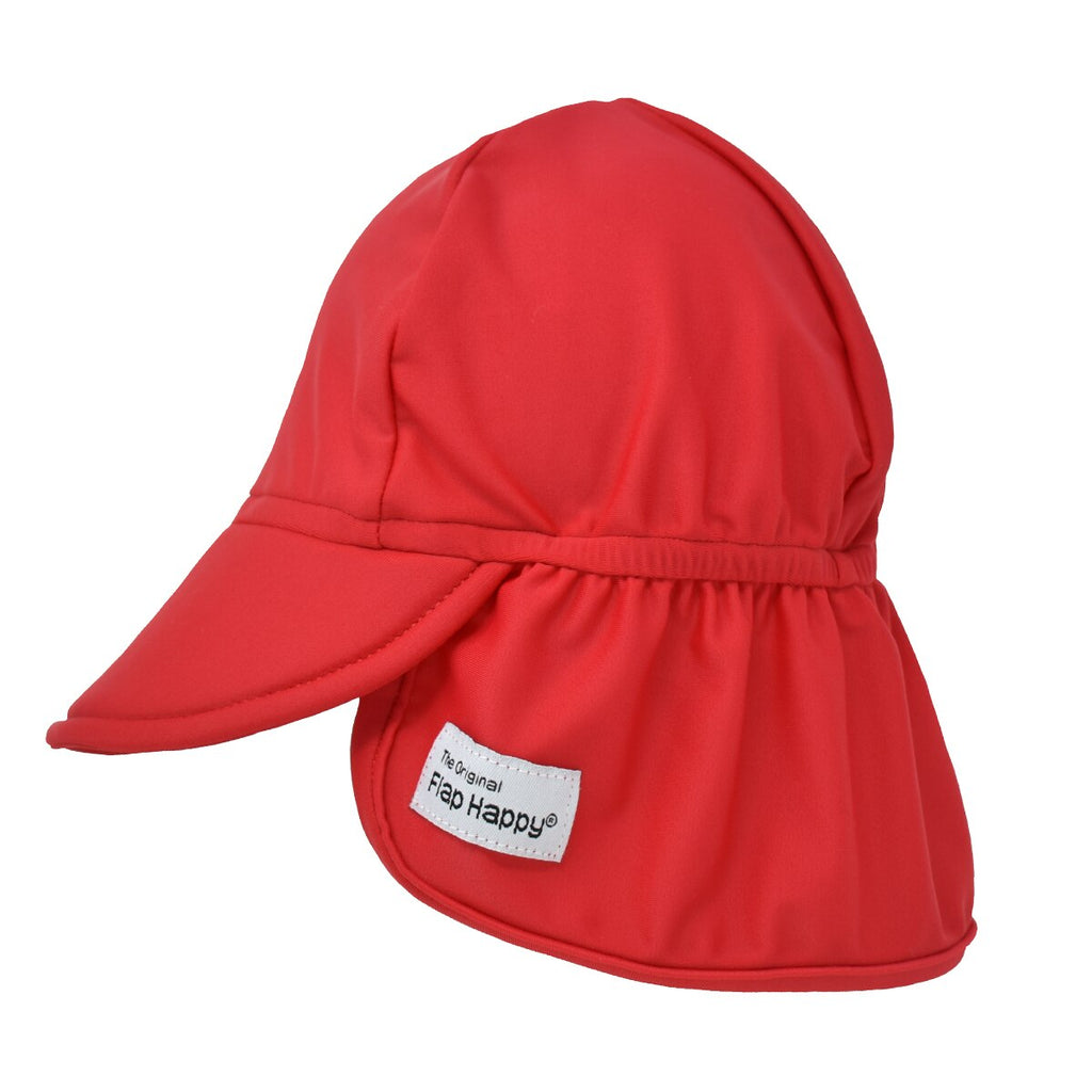 UPF 50+ Swim Flap Hat (Recycled) - Red