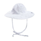 UPF 50+ Floppy Hat (Basics) - White Eyelet