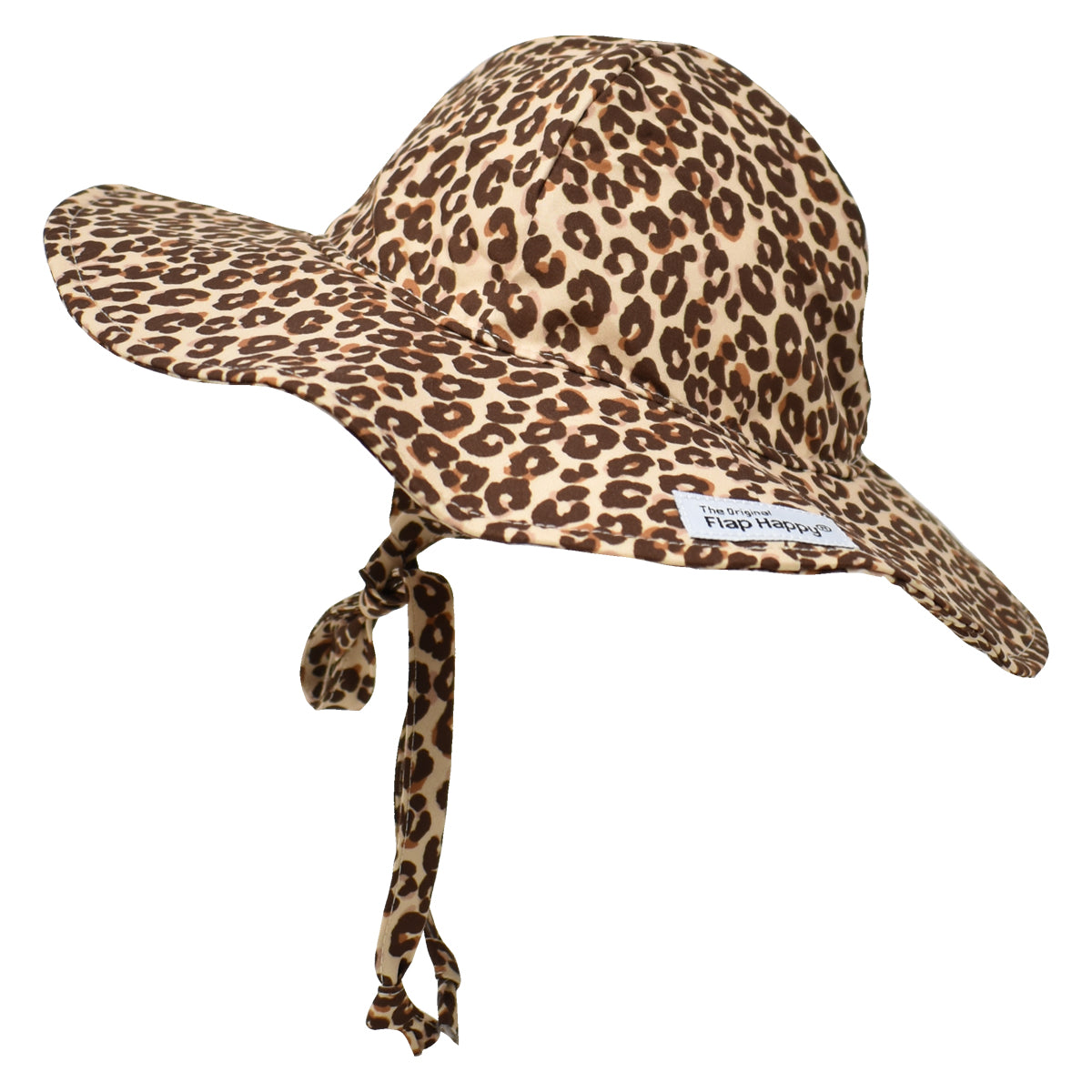 (NEW) UPF 50+ Floppy Hats - Leopard print