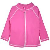 UPF 50+ Zip Front Swim Jacket (Recycled) - Pink