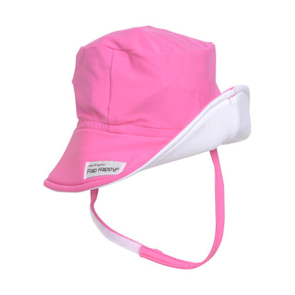 UPF 50+ Fun in the Sun Hat (Recycled) - Kohala, pink with white underside